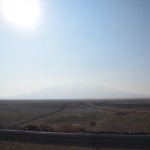 1 notice the polution - its hard to see further than 5km because of the smog - even in the middle of the dessert