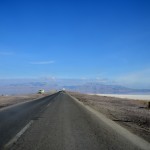 3 Orumiyeh lake - the white stuff at the right hand side being salt