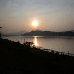 Sunset at the Mekong