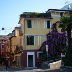 in Malcesine it isnt - great weather at lake garda