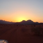 Wadi Rum sunset