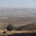 Bekan Valley -  Syrian Border is not far away in the hills