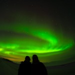 the swedish hippie girls and their first Aurora