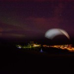 finally - first flight under Auroras - kind of