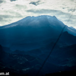 Los Nevados Einmal ein Gletscher der nicht wegen dem Klimawandel sondern wegen dem Vulkan darunter verschwindet.