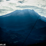 Los Nevados Einmal ein Gletscher der nicht wegen dem Klimawandel sondern wegen dem Vulkan darunter verschwindet.